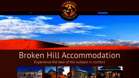 What Brokenhillcottages.com.au website looked like in 2020 (4 years ago)