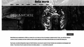 What Bellamorte.net website looked like in 2020 (4 years ago)