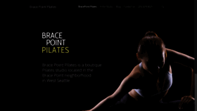 What Bracepointpilates.com website looked like in 2020 (4 years ago)