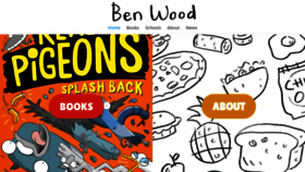 What Benwoodillustrations.com website looked like in 2020 (4 years ago)