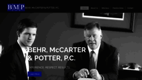 What Behrmccarterpotter.com website looked like in 2020 (4 years ago)