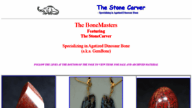 What Bonemasters.com website looked like in 2020 (4 years ago)