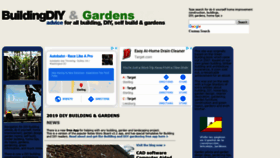 What Buildingdiy.com website looked like in 2020 (4 years ago)