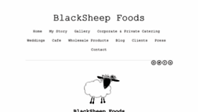What Blacksheepfoods.ie website looked like in 2020 (4 years ago)