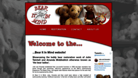 What Bearitinmind.com website looked like in 2020 (4 years ago)