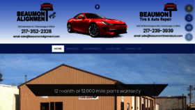 What Beaumontalignment.com website looked like in 2020 (4 years ago)