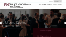 What Bniact.com.au website looked like in 2020 (4 years ago)