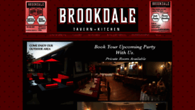 What Brookdaletavern.com website looked like in 2020 (4 years ago)
