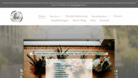 What Bride-essentials.de website looked like in 2020 (4 years ago)