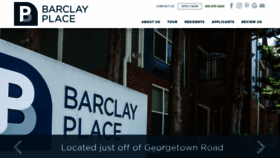 What Barclayplacecville.com website looked like in 2020 (4 years ago)