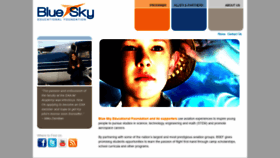 What Blueskyfoundation.org website looked like in 2020 (4 years ago)