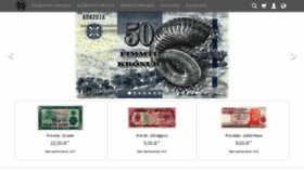 What Banknotymonety.pl website looked like in 2020 (4 years ago)
