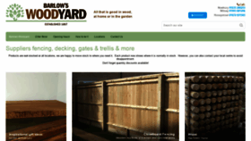 What Barlowswoodyard.co.uk website looked like in 2020 (4 years ago)