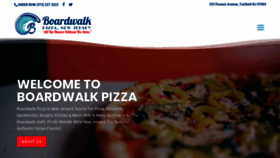 What Boardwalkpizzanj.com website looked like in 2020 (4 years ago)