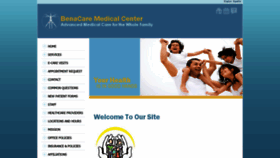 What Benacaremedcenter.com website looked like in 2020 (4 years ago)