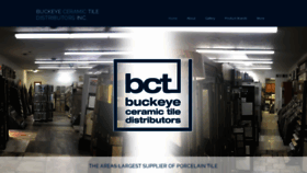 What Buckeyetile.com website looked like in 2020 (4 years ago)