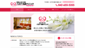 What Breast-cl.jp website looked like in 2020 (4 years ago)