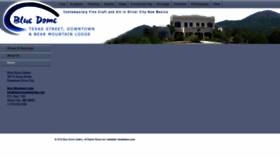 What Bluedomegallery.com website looked like in 2020 (4 years ago)