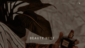 What Beautynest.co.za website looked like in 2020 (4 years ago)
