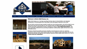 What Betterbuilthomesmn.com website looked like in 2020 (4 years ago)