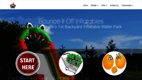 What Bounceitoffinflatables.com website looked like in 2020 (4 years ago)