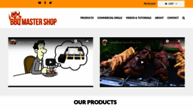 What Bbqmastershop.com website looked like in 2020 (4 years ago)