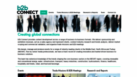 What B2bconnectgcc.com website looked like in 2020 (4 years ago)