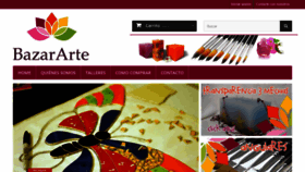 What Bazararte.cl website looked like in 2020 (4 years ago)
