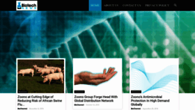 What Biotechnews.com.au website looked like in 2020 (4 years ago)