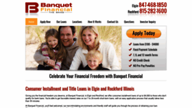 What Banquetfinancial.net website looked like in 2020 (4 years ago)