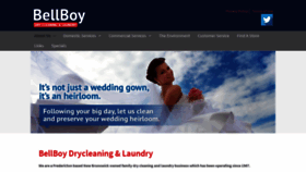 What Bellboydrycleaning.com website looked like in 2020 (4 years ago)