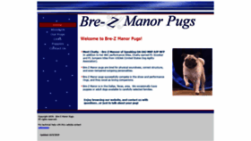 What Brezmanorpugs.com website looked like in 2020 (4 years ago)