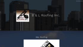 What Bandlroofinginc.com website looked like in 2020 (4 years ago)