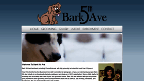 What Bark5thave.com website looked like in 2020 (4 years ago)