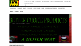 What Betterchoiceproducts.com website looked like in 2020 (4 years ago)