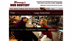 What Barneyshubbootery.com website looked like in 2020 (4 years ago)
