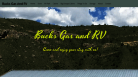 What Bucksgasandrv.com website looked like in 2020 (4 years ago)