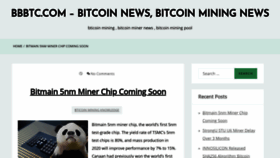 What Bbbtc.com website looked like in 2020 (4 years ago)