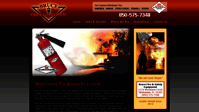 What Brucefire.com website looked like in 2020 (4 years ago)