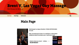 What Backtobackmassage.com website looked like in 2020 (4 years ago)