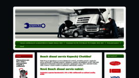 What Boschdieselservis.cz website looked like in 2020 (4 years ago)