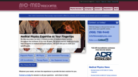 What Biomedphysics.com website looked like in 2020 (4 years ago)