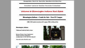 What Bloomingtonindianarealestate.com website looked like in 2020 (4 years ago)