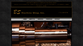 What Bs-machine-shop.com website looked like in 2020 (4 years ago)