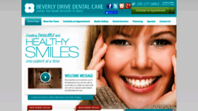 What Beverlydrivedentalcare.com website looked like in 2020 (4 years ago)