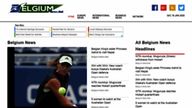 What Belgiumnews.net website looked like in 2020 (4 years ago)