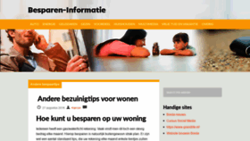 What Besparen-info.nl website looked like in 2020 (4 years ago)
