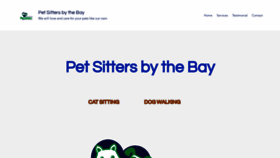 What Baypetsitters.com website looked like in 2020 (4 years ago)