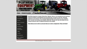 What Bradwhiteequipment.com website looked like in 2020 (4 years ago)