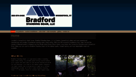 What Bradfordstandingseam.com website looked like in 2020 (4 years ago)
